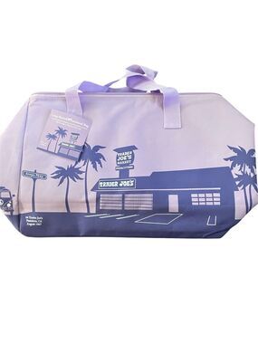 Trader Joe’s Pasadena 8‑Gallon Insulated Reusable Bag – Large – NWT